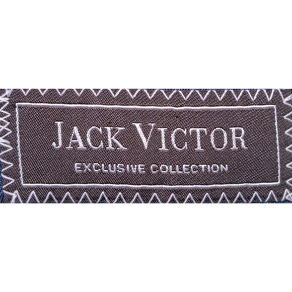 Jack Victor Sport Coat Men's 41R/42R Patch Pockets Wool Casual Jacket Blue EUC - Picture 10 of 15